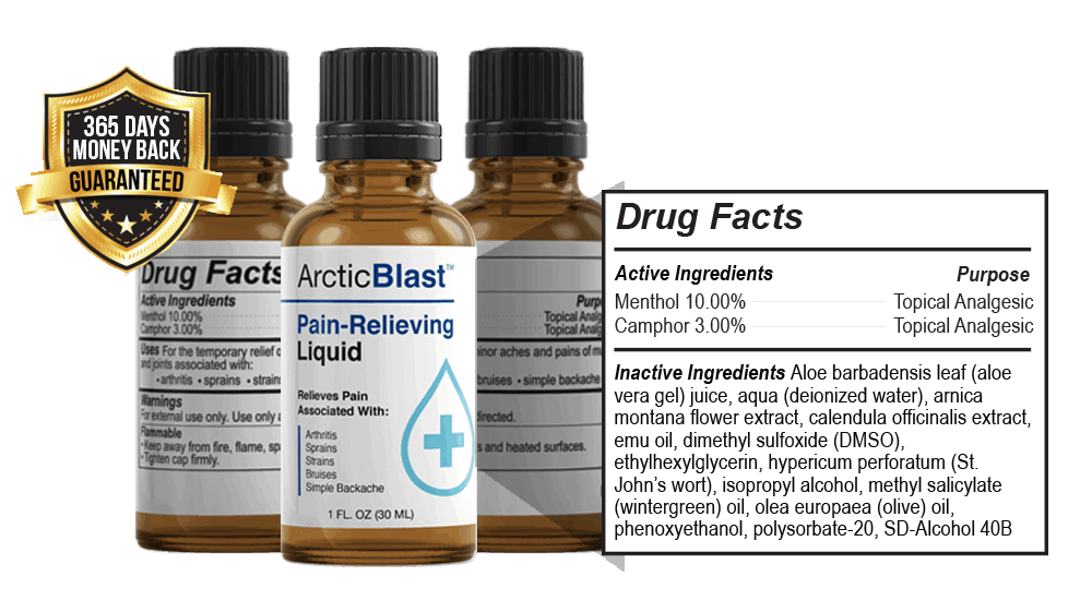 Arctic Blast pain relief official site